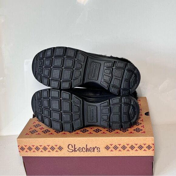 Skechers Easy Going Frosty Charm Water Repellent Vegan Boots - Picture 6 of 7